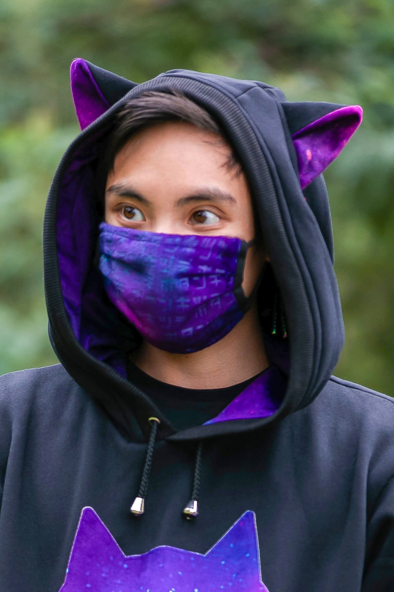 Face Mask (GLXY) - Button Fox