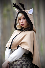 Deer Capelet - Button Fox