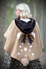 Deer Capelet - Button Fox