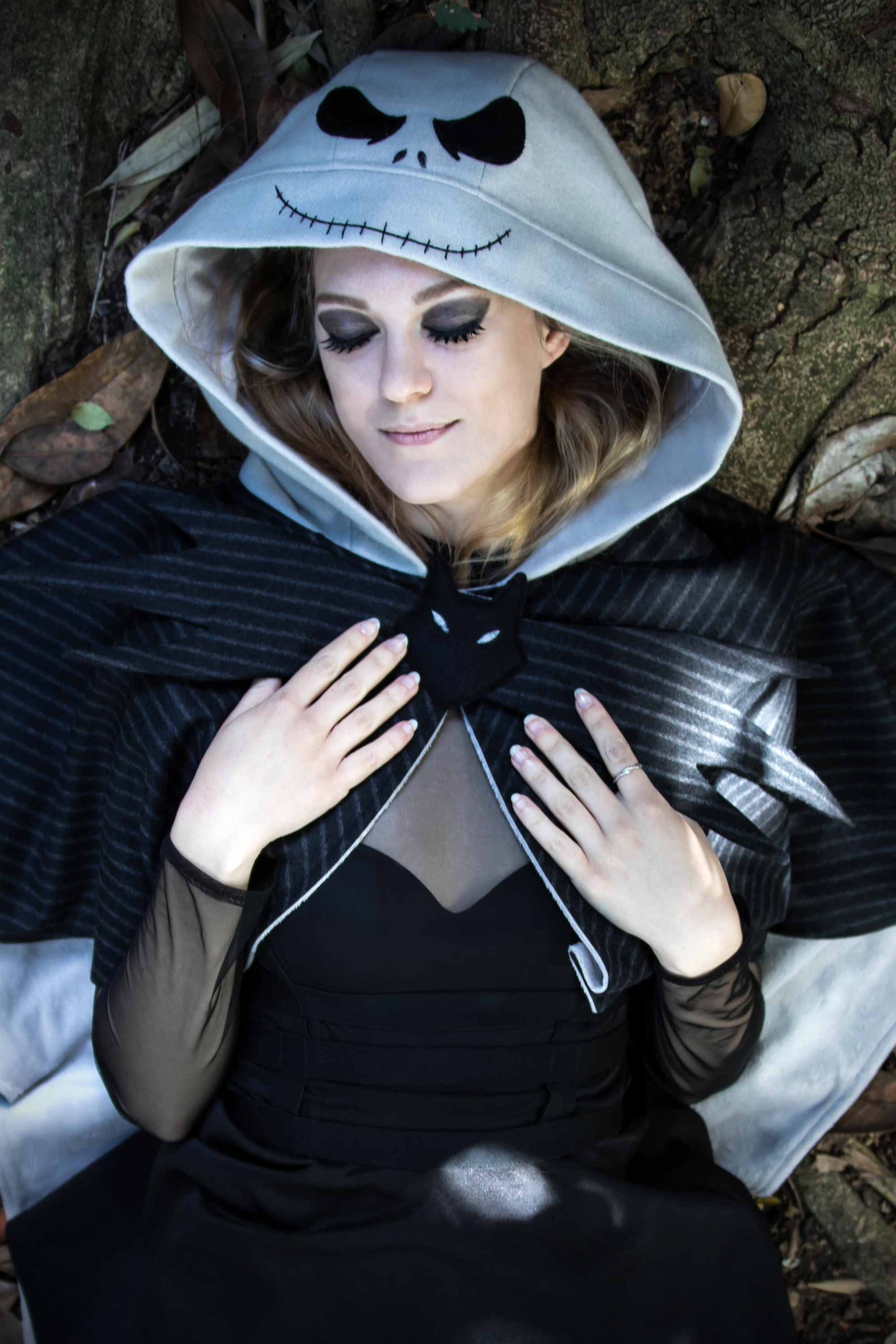 Jack Skellington Cape - Button Fox