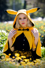 Eevee & Pikachu Capelet - Button Fox