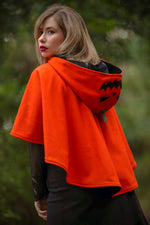 Jack ‘o’ Lantern Cape - Button Fox