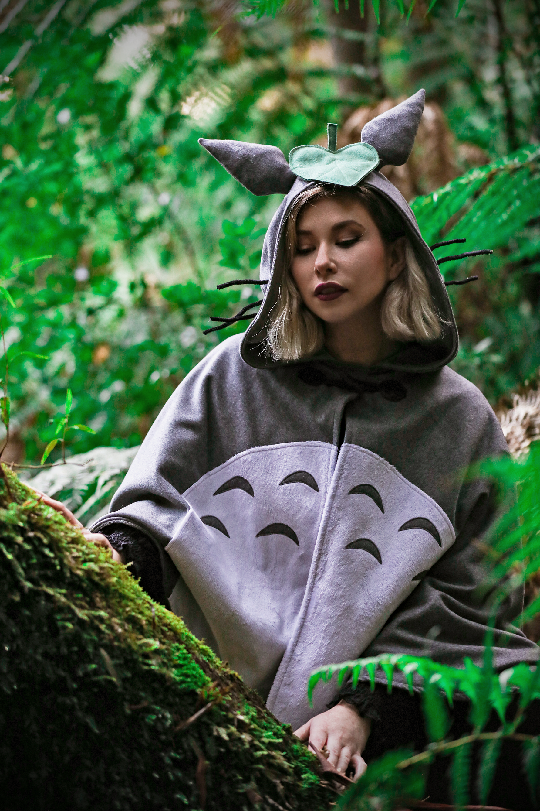 Totoro Cape - Button Fox